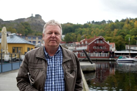 Sjefredaktør Hans-Petter Kjøge i Halden Arbeiderblad. Sjefredaktør Hans-Petter Kjøge i Halden Arbeiderblad.