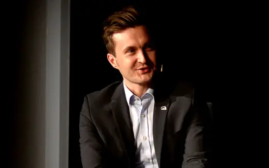 Hans Christian Kaurin Hansson, her under Svarte Natta-konferansen i 2015. Hans Christian Kaurin Hansson, her under Svarte Natta-konferansen i 2015.