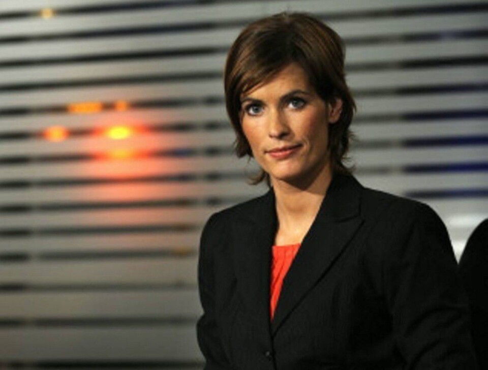 Dyveke Buanes fra tiden hun debuterte som anker på TV 2. Foto: TV 2. Dyveke Buanes fra tiden hun debuterte som anker på TV 2. Foto: TV 2.