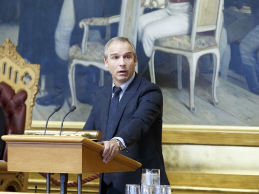Leder Hans Olav Syversen (KrF) i Finanskomiteen på Stortinget. Leder Hans Olav Syversen (KrF) i Finanskomiteen på Stortinget.