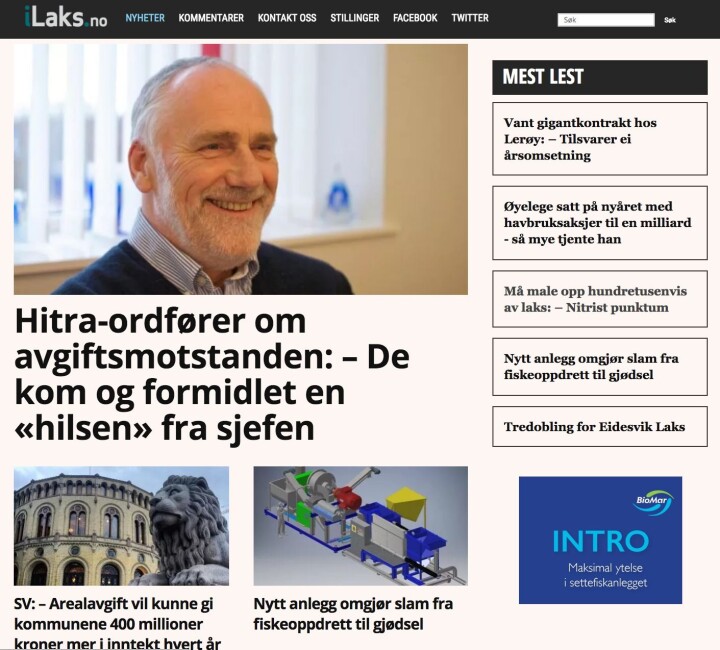 For fire år siden startet Aslak Berge iLaks. Fjoråret ga hele 40 prosent driftsmargin. Og nå skal han ut i verden
