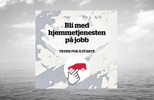 Adresseavisen festet en GPS på en hjelpepleier gjennom en hel dag. Adresseavisen festet en GPS på en hjelpepleier gjennom en hel dag.