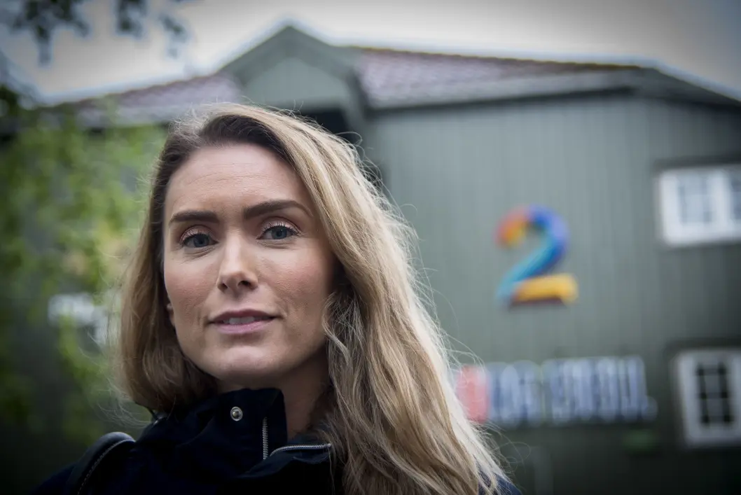 Tidligere TV 2-reporter og nå kommunikasjonsrådgiver Sophie Bergersen (34) i Sparebank 1 SMN i Trondheim. Tidligere TV 2-reporter og nå kommunikasjonsrådgiver Sophie Bergersen (34) i Sparebank 1 SMN i Trondheim.