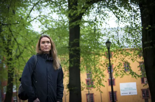 Sophie Bergersen (34) i Trondheim. Sophie Bergersen (34) i Trondheim.