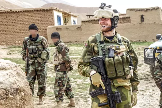 Lars Magne Hovtun i Afghanistan, tatt på oppdrag i Faryab-provinsen i Nord-Afghanistan, våren 2011.