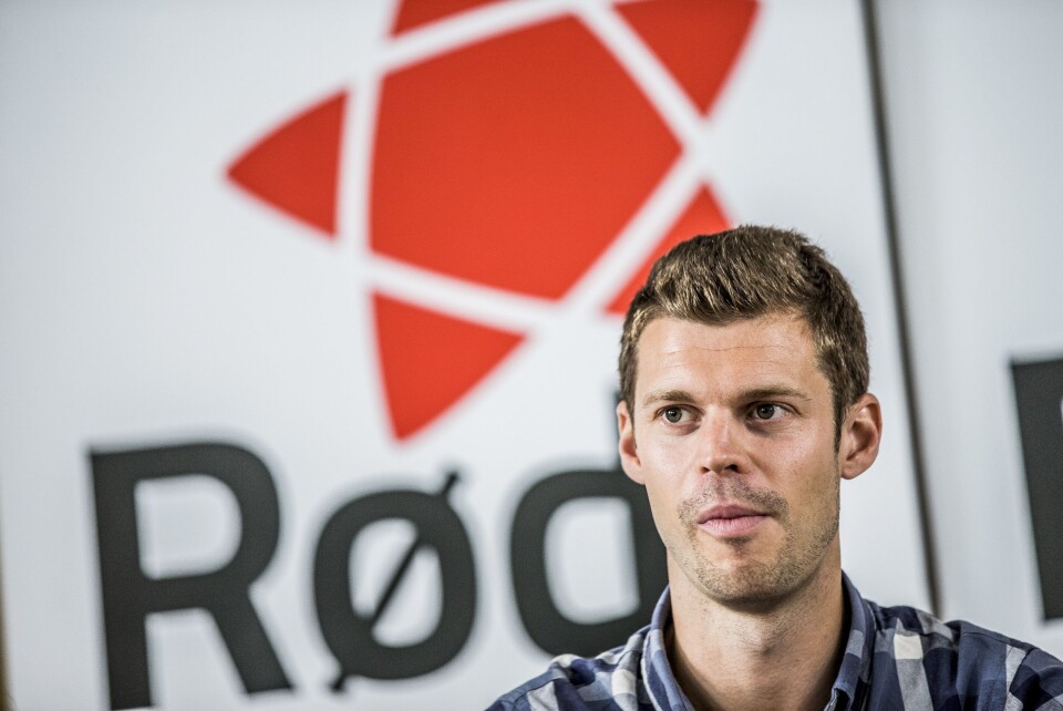 Partileder Bjørnar Moxnes i Rødt. Partileder Bjørnar Moxnes i Rødt.