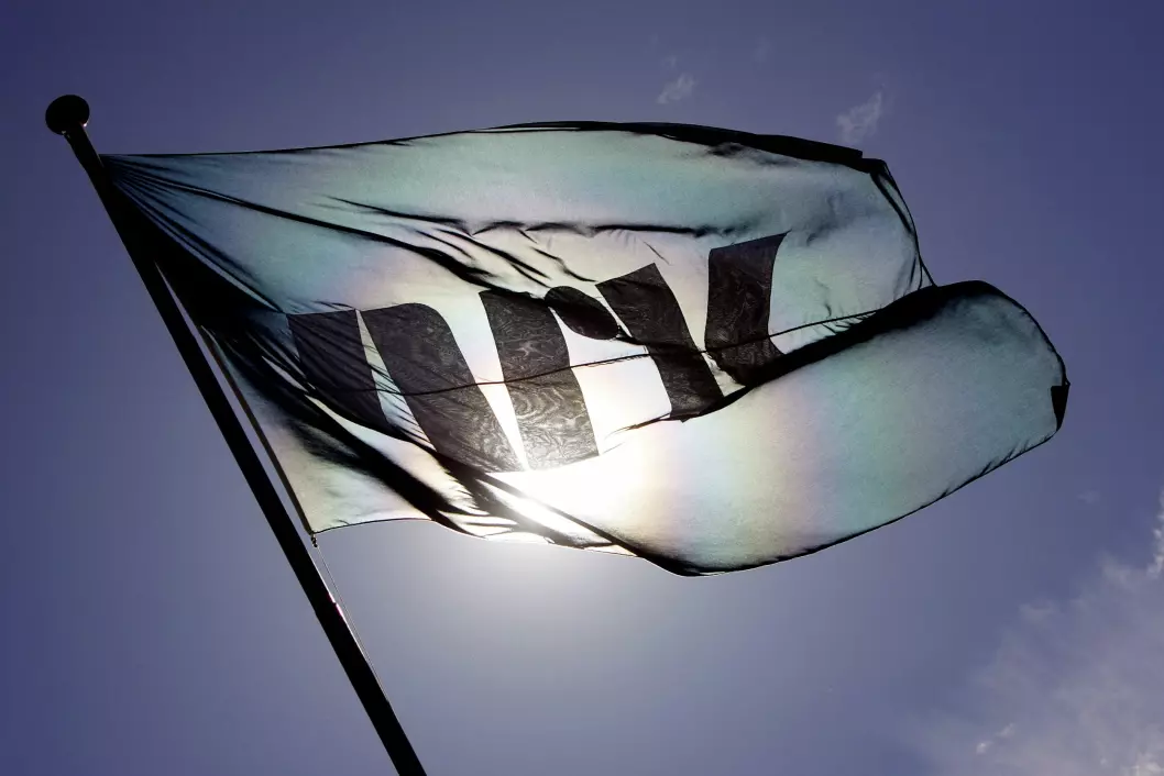 NRK-flagg, illustrasjonsfoto.