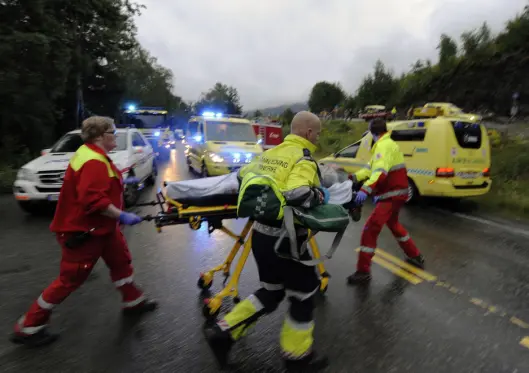 Utrykningsetatene i arbeid ved Utøya 22. juli. Utrykningsetatene i arbeid ved Utøya 22. juli.