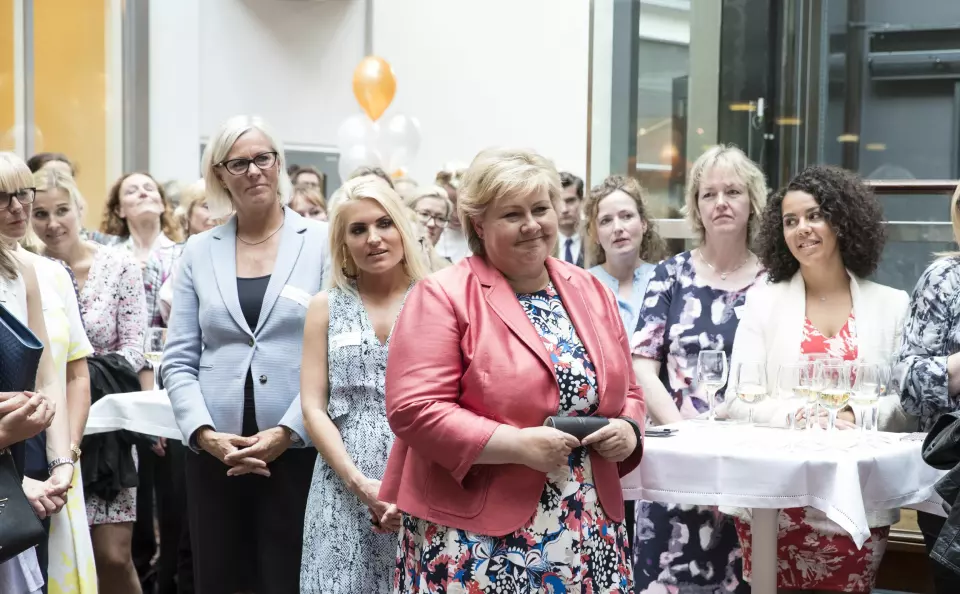Trygve Hegnar kåret statsminister Erna Solberg til Norges mektiske kvinne i Kapitals kåring onsdag kveld.