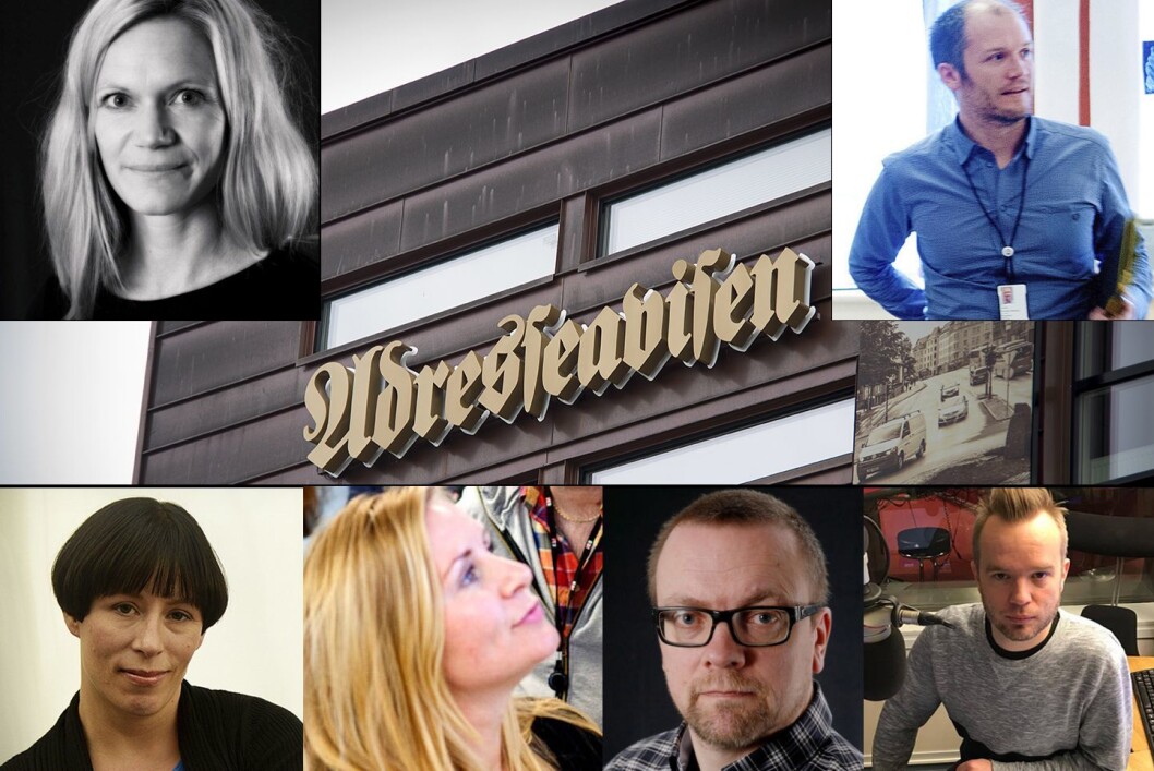 Adresseavisen søker ny nyhetsredaktør. Har har samlet noen navn vi tror kan være aktuelle. Adresseavisen søker ny nyhetsredaktør. Har har samlet noen navn vi tror kan være aktuelle.