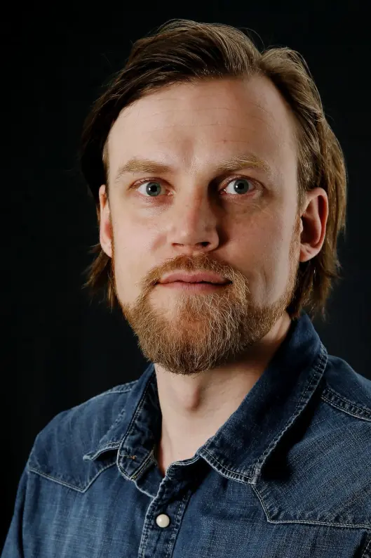 Designer Jonas Nilsson i Adresseavisen. Designer Jonas Nilsson i Adresseavisen.