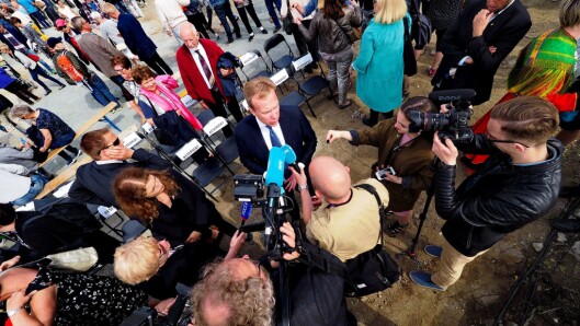 Utenriksminister Børge Brende besøkte Festspillene denne uka. Utenriksminister Børge Brende besøkte Festspillene denne uka.