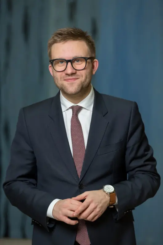 Stortingsrepresentant Stefan Heggelund (H). Stortingsrepresentant Stefan Heggelund (H).