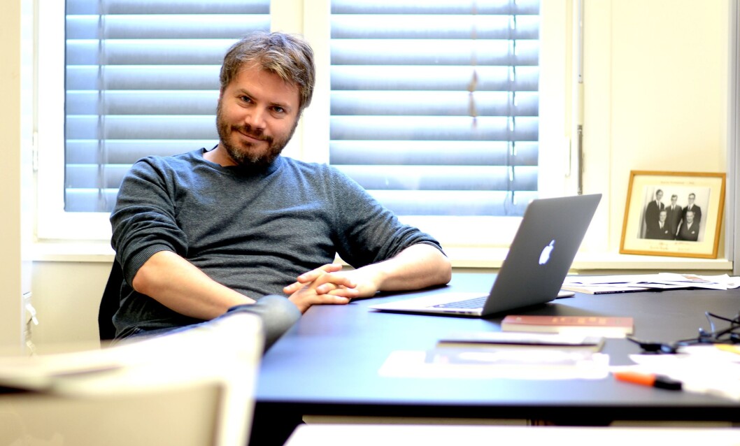 Nils August Andresen har vært redaktør for Minerva siden 2009. I fjor høst tok han og redaksjonen et stort steg fram, og siden har det gått fort. Nils August Andresen har vært redaktør for Minerva siden 2009. I fjor høst tok han og redaksjonen et stort steg fram, og siden har det gått fort.