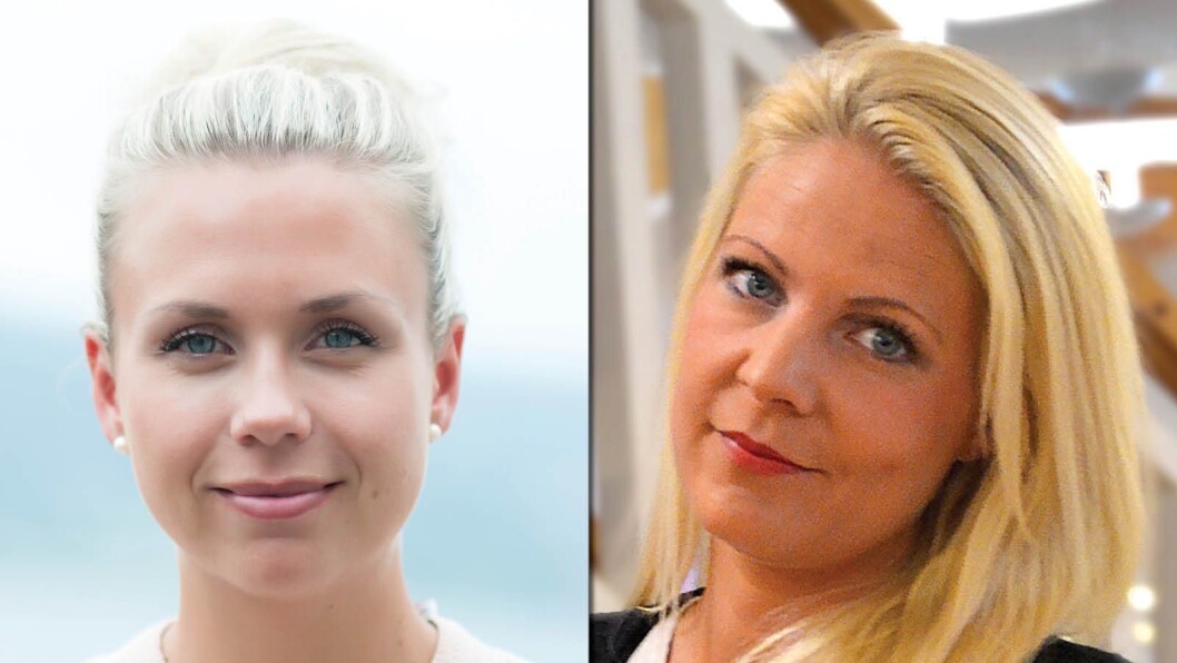 Kathrine Saastad og Therese Eriksson til Amedia Salg og Marked. Kathrine Saastad og Therese Eriksson til Amedia Salg og Marked.