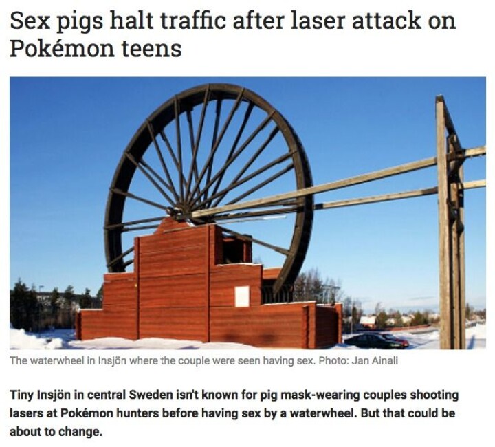 Du vil ikke tro disse overskriftene: Her er de 10 beste avistitlene verden har sett