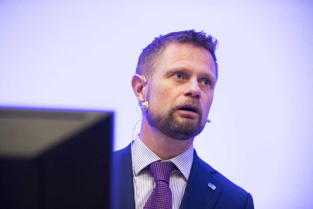 Helse- og omsorgsminister Bent Høye deltar i debatten onsdag. Her i en annen sammenheng. Helse- og omsorgsminister Bent Høye deltar i debatten onsdag. Her i en annen sammenheng.