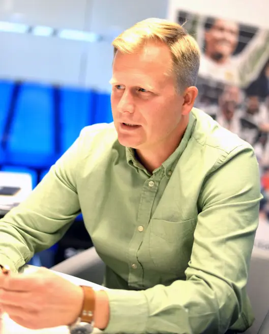 Vegard K. Drogseth har tro på framtida. Vegard K. Drogseth har tro på framtida.
