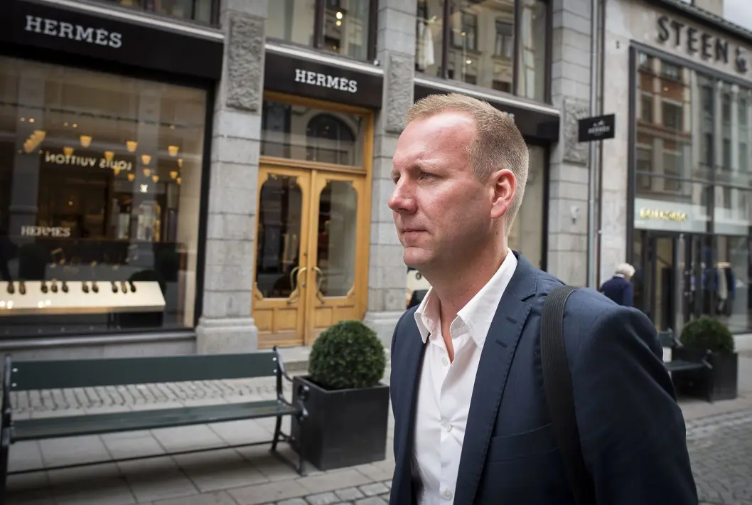 Satiriker og politisk kommentator Eirik Bergesen. Satiriker og politisk kommentator Eirik Bergesen.