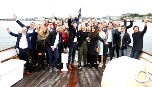 MTGs TV-profiler på båttur i Oslofjorden tirsdag ettermiddag. MTGs TV-profiler på båttur i Oslofjorden tirsdag ettermiddag.