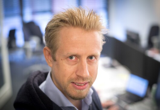 Redaktør Kristoffer Egeberg i Faktisk.no. Redaktør Kristoffer Egeberg i Faktisk.no.