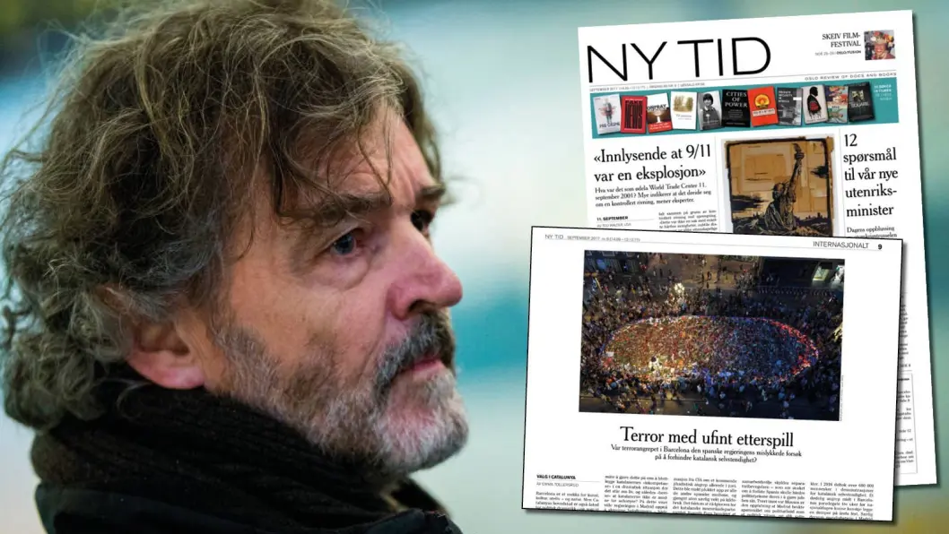Ansvarlig redaktør Truls Lie i Ny Tid. Representanter fra avisa har klagd inn Faktisk til PFU. Arkivfoto/kollasj Ansvarlig redaktør Truls Lie i Ny Tid. Representanter fra avisa har klagd inn Faktisk til PFU. Arkivfoto/kollasj