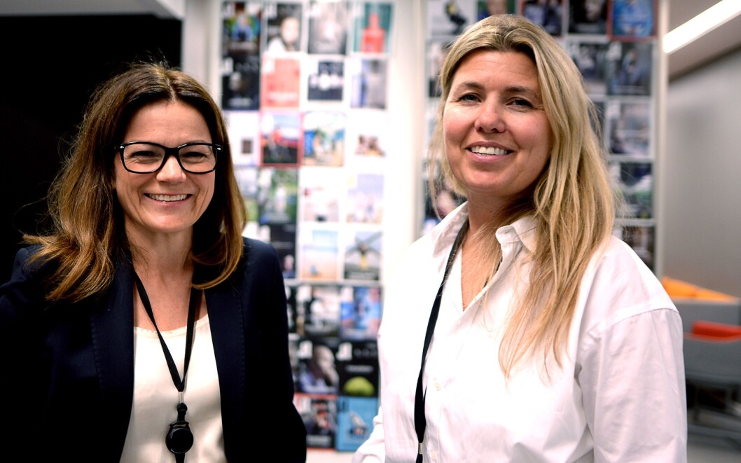 Featureredaktør Lillian Vambheim (til høyre) og Guri Leyell Skedsmo i Aftenposten. Featureredaktør Lillian Vambheim (til høyre) og Guri Leyell Skedsmo i Aftenposten.