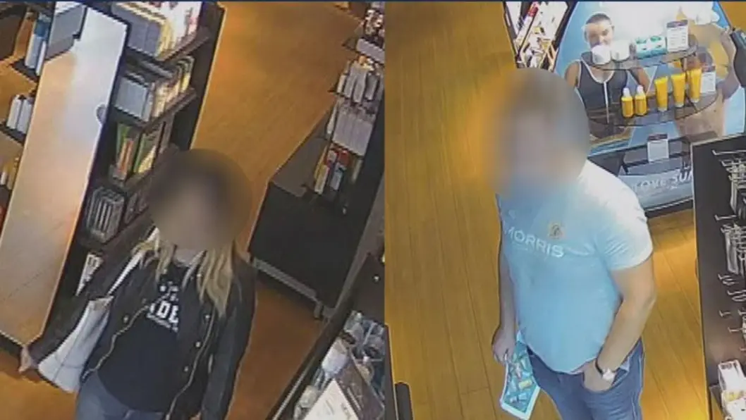 Presseetikere reagerer på at mediene publiserer slike bilder usensurert for å hjelpe politiet. I bildet: Politiet i Møre og Romsdal etterlyste en mann og en kvinne i sammenheng med tyveri. Tyvene er nå pågrepet. Presseetikere reagerer på at mediene publiserer slike bilder usensurert for å hjelpe politiet. I bildet: Politiet i Møre og Romsdal etterlyste en mann og en kvinne i sammenheng med tyveri. Tyvene er nå pågrepet.