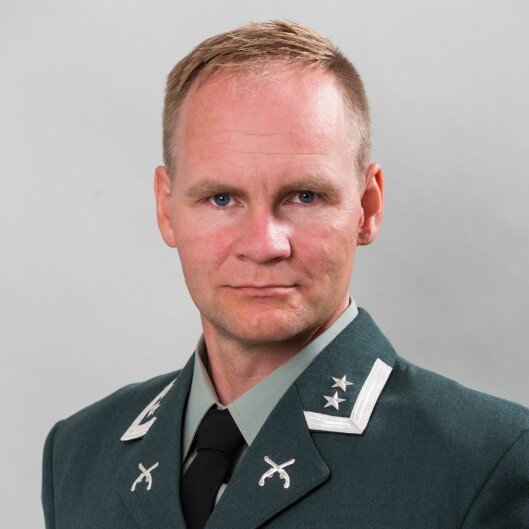 Ole Johan Skogmo er talsmann i Hæren.