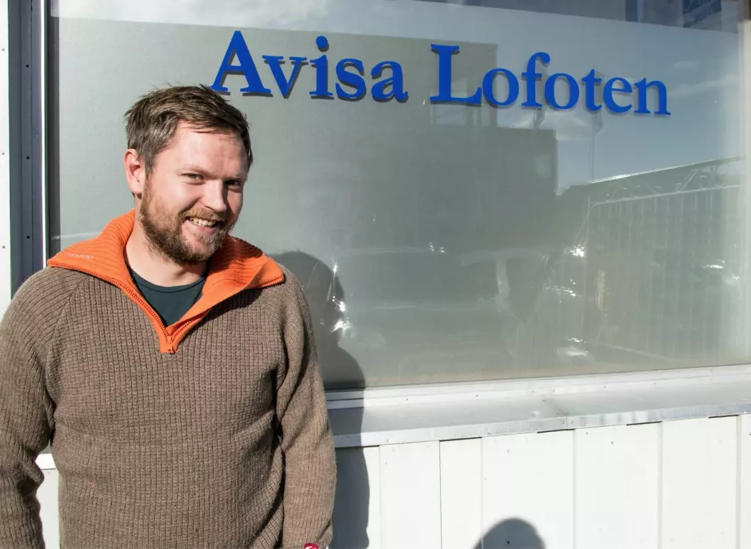 Lars Eidissen rakk et halvt år som redaktør for Avisa Lofoten. En spennende jobb i Nordlys ble for fristende.