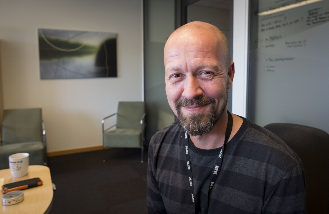 Etikkredaktør Per Arne Kalbakk i NRK. Etikkredaktør Per Arne Kalbakk i NRK.