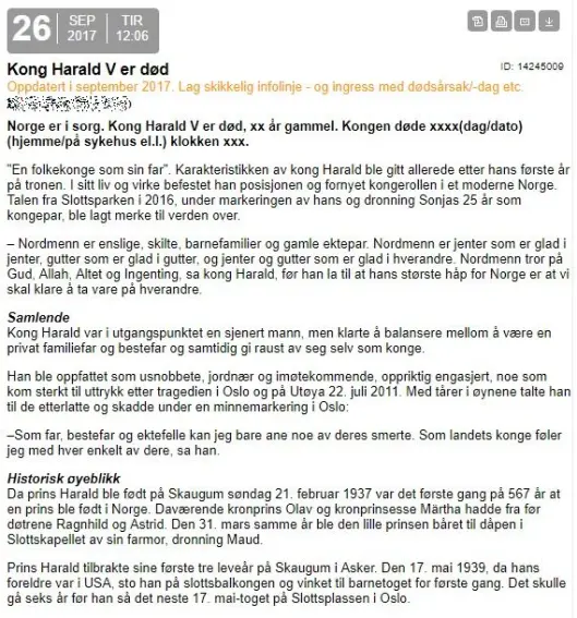 Dette skrev NTB. Dette skrev NTB.