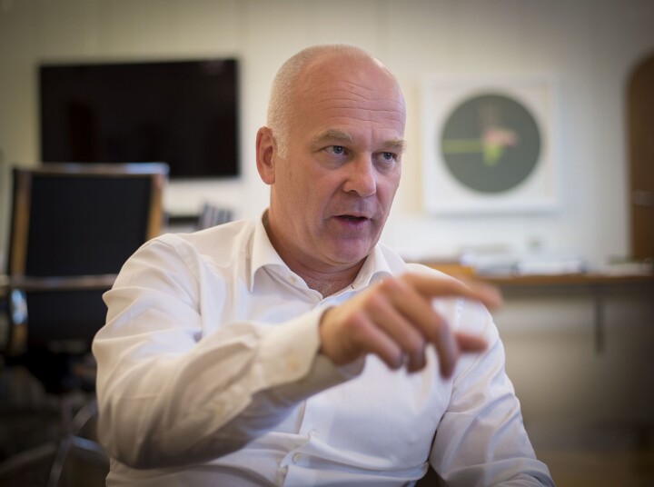 Kringkastingssjef Thor Gjermund Eriksen i NRK. Kringkastingssjef Thor Gjermund Eriksen i NRK.