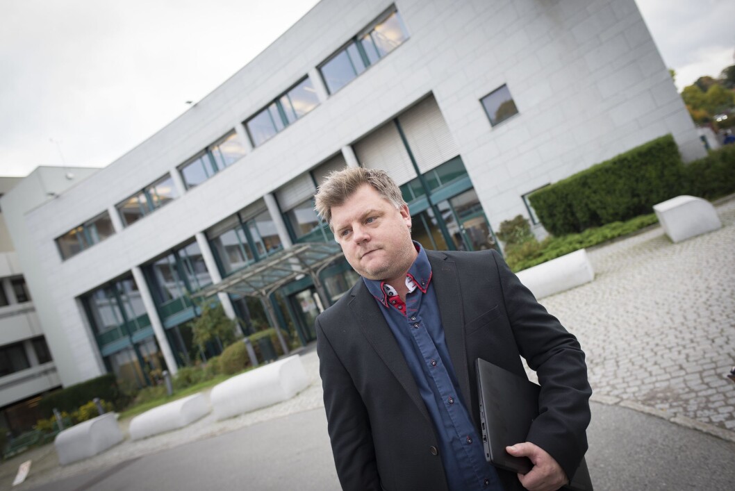 Tillitsvalgt Richard Aune er leder for NRKJ. Mandag varslet han at han ikke tar gjenvalg. Tillitsvalgt Richard Aune er leder for NRKJ. Mandag varslet han at han ikke tar gjenvalg.