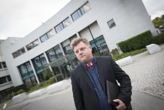 Richard Aune, leder for Norsk Journalistlag i NRK. Richard Aune, leder for Norsk Journalistlag i NRK.