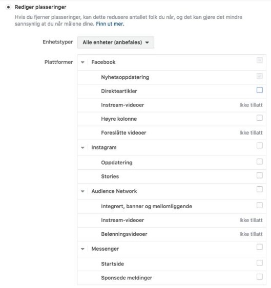Har du kontroll på hvor Facebook-annonsene dine havner? Har du kontroll på hvor Facebook-annonsene dine havner?