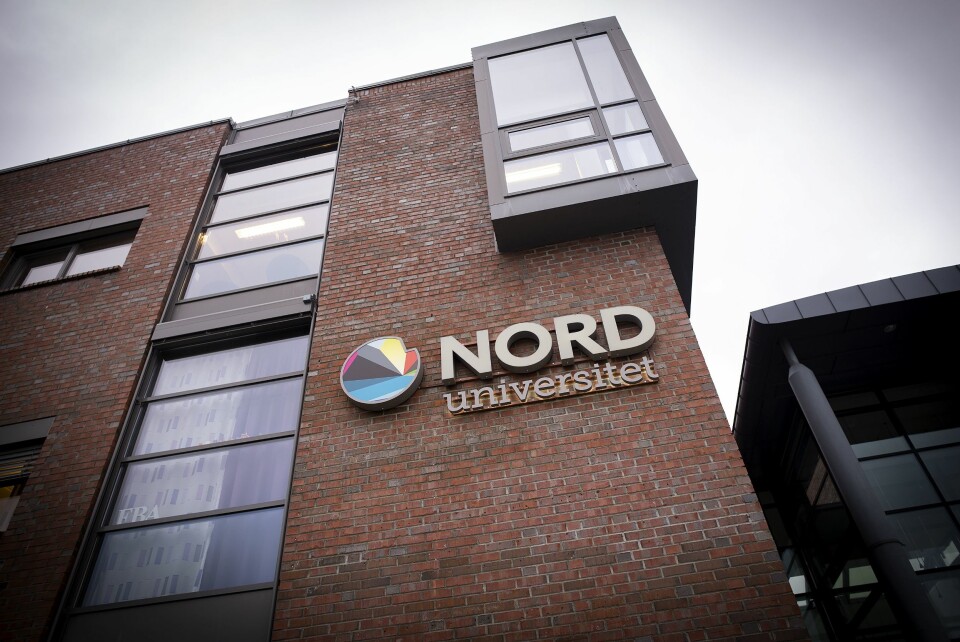 Eksteriørbilde av Nord universitet i Bodø.