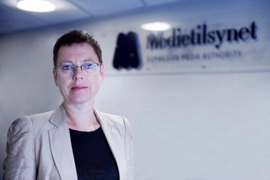 Direktør Mari Velsand i Medietilsynet Direktør Mari Velsand i Medietilsynet
