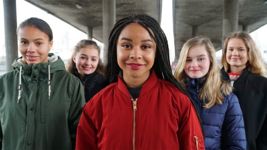 Fra serien Jenter på NRK Super. Fra serien Jenter på NRK Super.