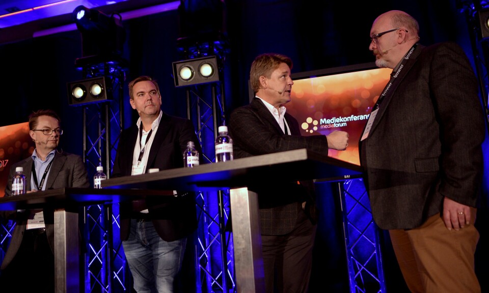 Kenneth Andresen «slo til» i debatten mot NRK.