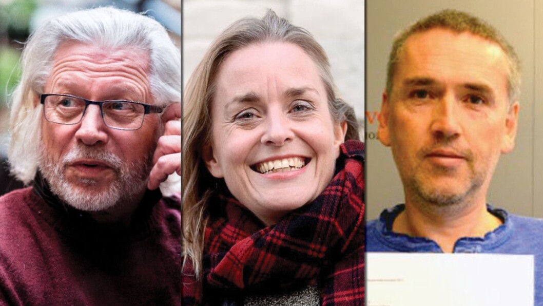 FÅR PENGER: Helge Øgrim, Hilde Sandvik og Thomas Nilsen. FÅR PENGER: Helge Øgrim, Hilde Sandvik og Thomas Nilsen.