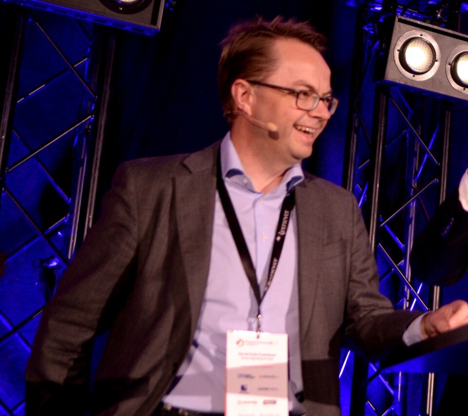 Harald Eide-Fredriksen i Dentsu Aegis. Harald Eide-Fredriksen i Dentsu Aegis.