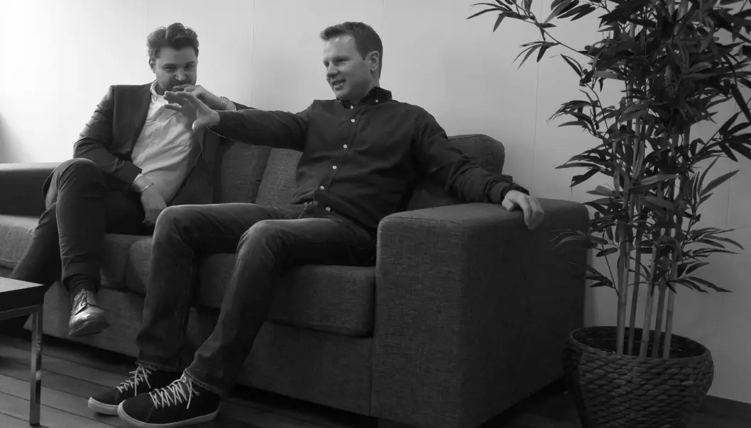 Arvid Cedergren og Jakob Skåltveit, Amidays. Arvid Cedergren og Jakob Skåltveit, Amidays.