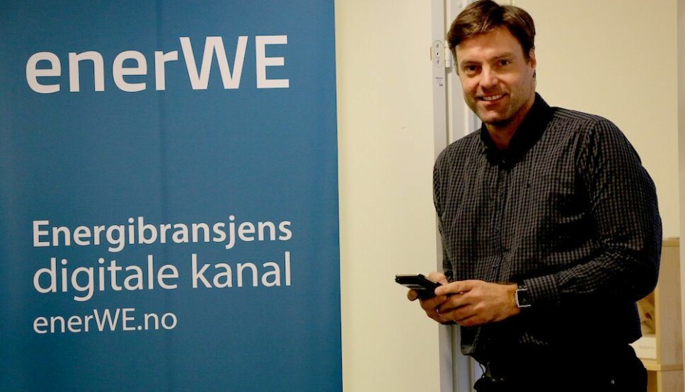 Anders Lie Brenna slutter i Europower. Her er han avbildet under tiden som ansvarlig redaktør i EnerWE.