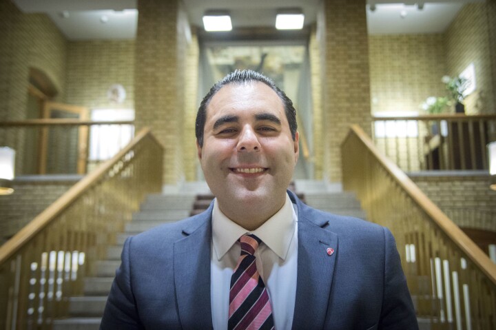 Arbeiderpartiets Masud Gharahkhani.