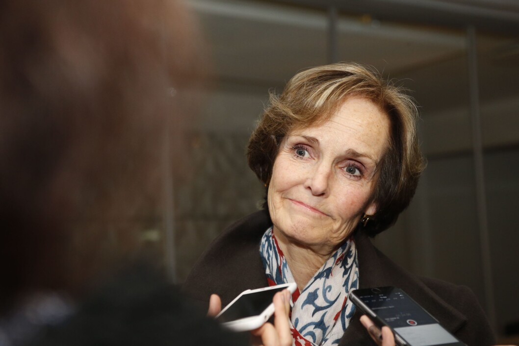 Styreleder i NHST, Anette Olsen. Styreleder i NHST, Anette Olsen.