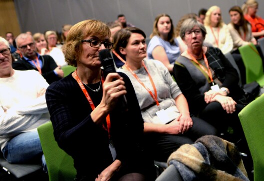 Journalistlærerne i Bodø både lyttet og deltok i debatten. Journalistlærerne i Bodø både lyttet og deltok i debatten.