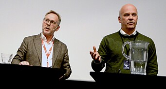 - Før jul så kommer jeg og John Arne Markussen til å være drittlei hverandre, sier Thor Gjermund Eriksen etter nok en debatt om NRK