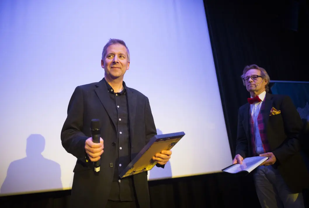 Odd Klaudiussen tar i mot pris i Tromsø lørdag Odd Klaudiussen tar i mot pris i Tromsø lørdag