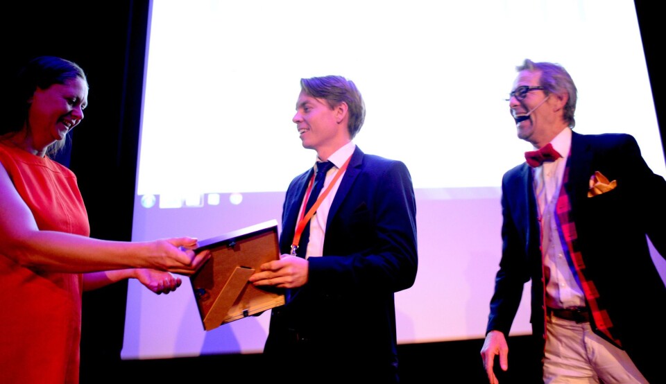 Bård Borch Michalsen (t.h.) under Svarte Natta-konferansen 2017. Bård Borch Michalsen (t.h.) under Svarte Natta-konferansen 2017.